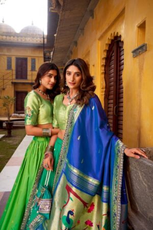 madhura lnb2030 soft silk designer stitch lehenga unstitch blouse Rehmat Boutique