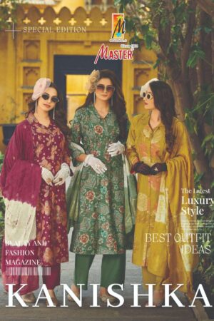 master kanishka series 1001 to 1008 vertican foil print fully stitch suit in wholesale surat Rehmat Boutique