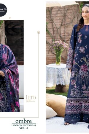 MEHBOOB TEX OMBRE LAWN COLLECTION VOL-7 pure cotton wholesale suit Rehmat Boutique