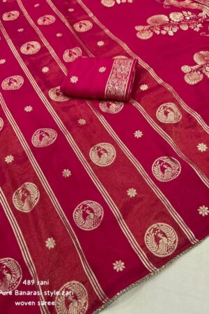 Home Rehmat Boutique Buy Ethnic Suits Online for Weddings pr clothing kc 489 chanderi silk gorgeous look saree in wholesale surat Rehmat Boutique