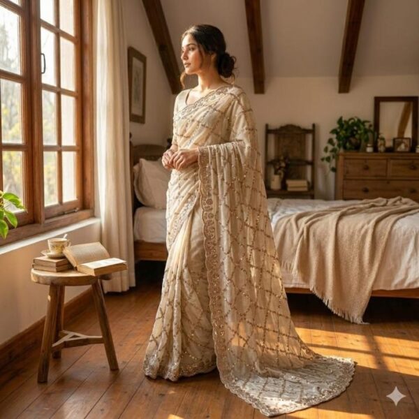 pr ds 784 silk sequence work designer sarees in wholesale surat Rehmat Boutique