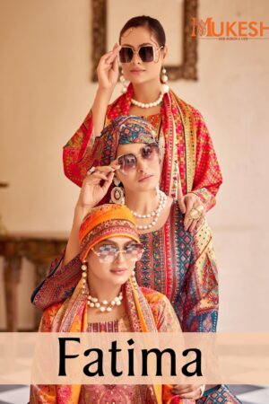 pr fatima series 1001 to 1006 crape silk hit design readymade plus size suit in wholesale surat Rehmat Boutique