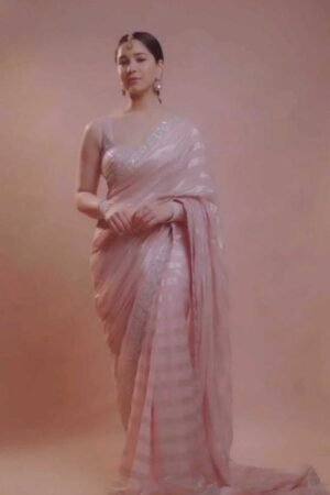 pr kc 2014 chiffon weaving zari  wholesale saree in surat Rehmat Boutique