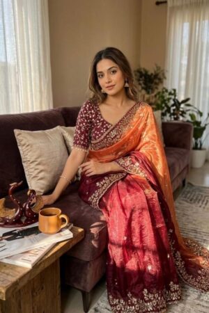 pr kc 2096 traditional frendy chiffon saree in wholesale surat Rehmat Boutique