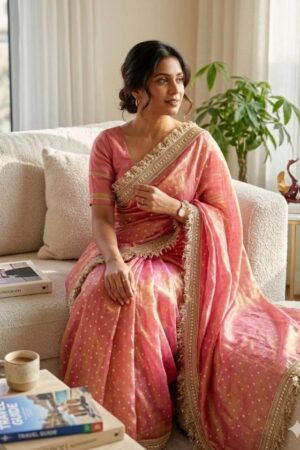 pr kc 2098 moss silk with jacquard butti designer sarees in wholesale surat Rehmat Boutique