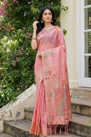 pr LINEN GRACE fancy designer Soft LINEN COTTON fabric saree wholesale with Fancy latkan Rehmat Boutique