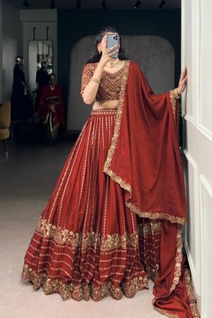 pr lnb1438 ikshita rangoli crush elegance stitch lehenga unstitch blouse in wholesale surat Rehmat Boutique