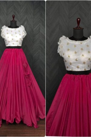 pr lw 7031 chinon readymade chaniya choli in wholesale surat Rehmat Boutique