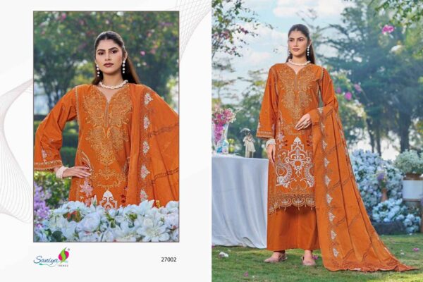 SANIYA TRENDZ Elaf vol -27 COTTON WITH CHIKANKARI EMBROIDERED wholesale suit Rehmat Boutique SANIYA TRENDZ Elaf vol -27 COTTON WITH CHIKANKARI EMBROIDERED wholesale suit SANIYA TRENDZ Elaf vol -27 COTTON WITH CHIKANKARI EMBROIDERED wholesale suit Rehmat Boutique
