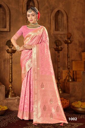 Saroj Tejasvi silk vol.4 series 1001 to 1004 50*600 Silk saree in wholesale surat Rehmat Boutique