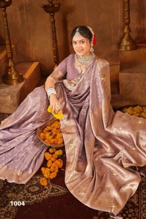 Saroj Tejasvi silk vol.4 series 1001 to 1004 50*600 Silk saree in wholesale surat Rehmat Boutique