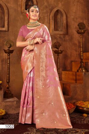 Saroj Tejasvi silk vol.6 series 1001 to 1004 50*600 Silk saree in wholesale surat Rehmat Boutique