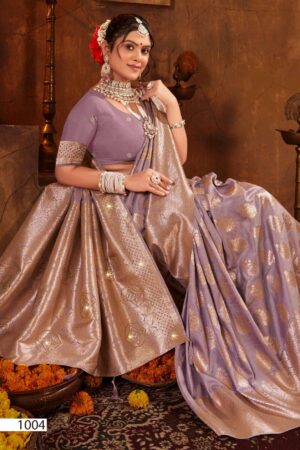 Saroj Tejasvi silk vol.6 series 1001 to 1004 50*600 Silk saree in wholesale surat Rehmat Boutique