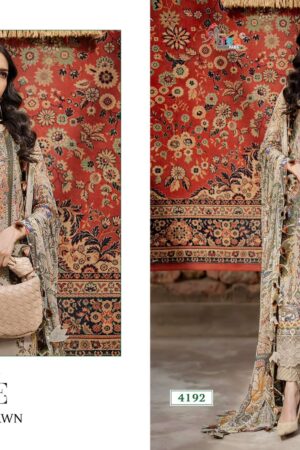 Shree Fabs Jade Bliss Lawn Collection series 4191-4194 Pure Cotton wholesale suit Rehmat Boutique