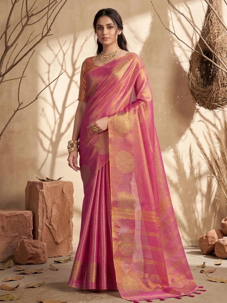 SUVARNA TISSUE SILK Soft tissue silk fabric saree wholesale with Fancy latkan Rehmat Boutique SUVARNA TISSUE SILK Soft tissue silk fabric saree wholesale with Fancy latkan Rehmat Boutique