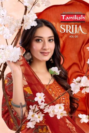 taniksh srija vol 20 series 20001-20008 capsule print readymade suit Rehmat Boutique