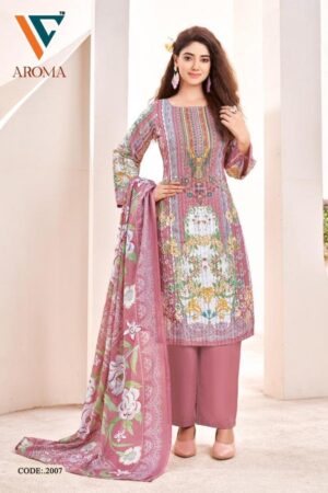 vandana‎ creation aroma vol 2 series 2001 to 2008 cotton unstitch pakistani salwar kameez in wholesale surat Rehmat Boutique