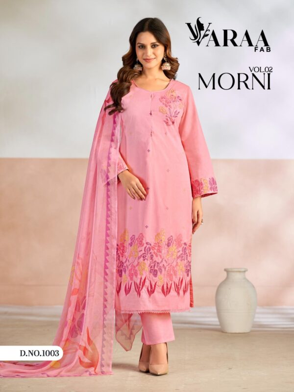 varra fab morni vol 2 series 1001 to 1005 cotton pretty suit in wholesale surat Rehmat Boutique