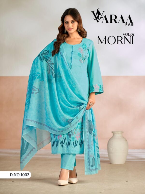 varra fab morni vol 2 series 1001 to 1005 cotton pretty suit in wholesale surat Rehmat Boutique
