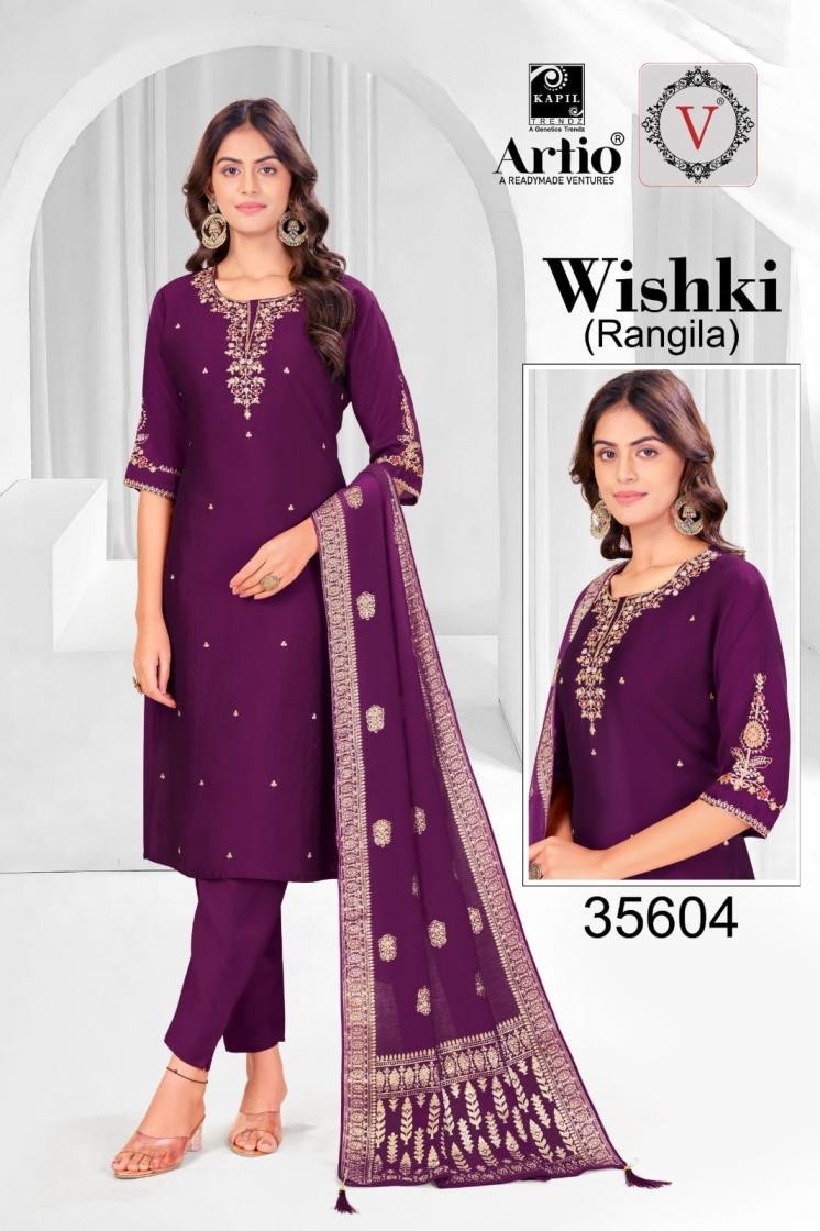 veda kapil trendz wishki series 35601 to 35606 readymade rangila silk combo suit in wholesale surat Rehmat Boutique veda kapil trendz wishki series 35601 to 35606 readymade rangila silk combo suit in wholesale surat Rehmat Boutique