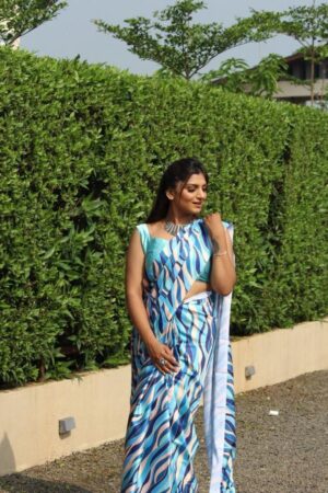 Home Rehmat Boutique Buy Ethnic Suits Online for Weddings ysc japan satin leheriya print pretty look best saree wholesaler Rehmat Boutique