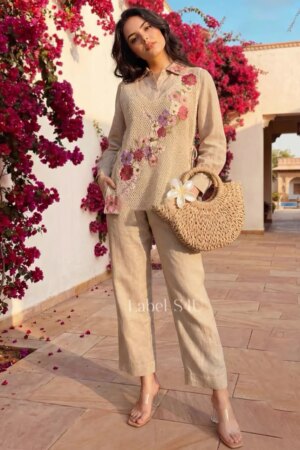 Shivali S4u Sand Bloom Crochet-Co-ord Set New Arrival 2025