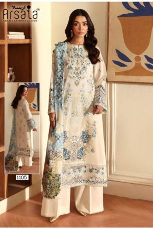 Arsala Amira Vol-11 series 1101-1106 Pure Lawn Cotton wholesale suit Rehmat Boutique