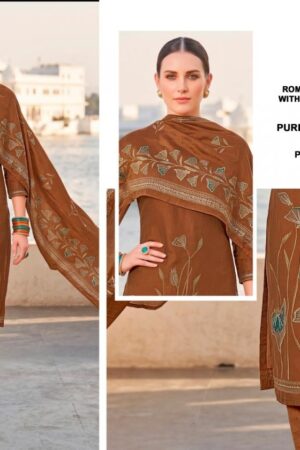 bipson jaguar 3726 Pure Roman Silk Discharge Print wholesale suit in surat Rehmat Boutique