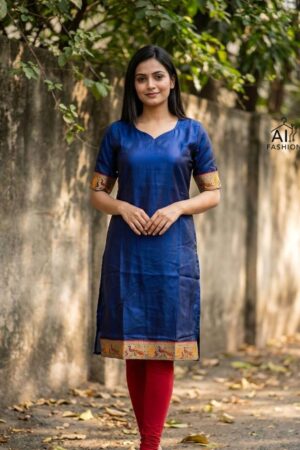 charmi vol 7 Fendi satin  With inner Trending Kurti Style