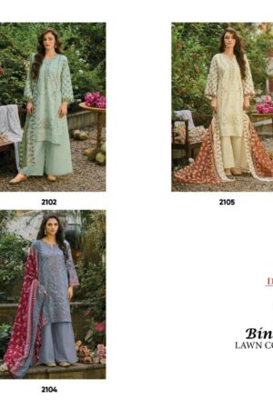 Home Rehmat Boutique Buy Ethnic Suits Online for Weddings deepsy suits bin saeed lawn collection vol 21 series 2101-2106 Pure cotton wholesale suit Rehmat Boutique