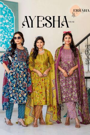 erraha ayesha vol 2 series 2511-2518 premium Cotton viscose readymade suit erraha ayesha vol 2 series 2511-2518 premium Cotton viscose readymade suit