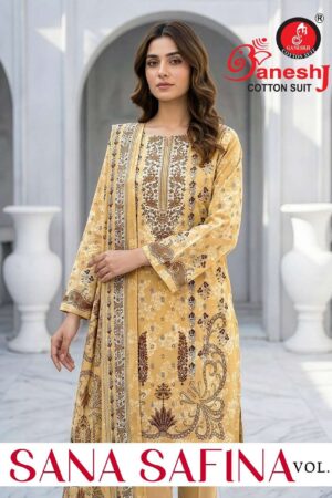 Ganeshji Sana Safina Vol-2 series 2001-2008 Soft Cotton readymade wholesale suit Rehmat Boutique