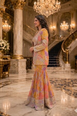 GLOD HEAVY CHINON SILK WITH DIGITAL PRINT wholesale suit GLOD HEAVY CHINON SILK WITH DIGITAL PRINT wholesale suit