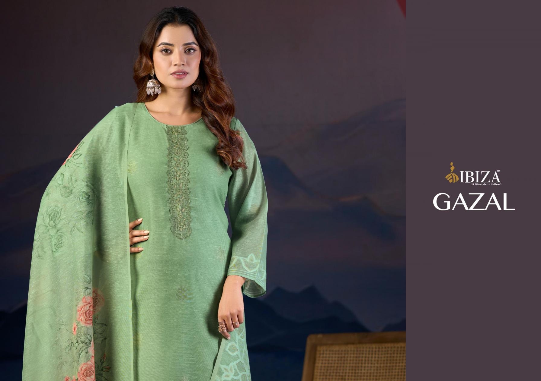 ibiza gazal series 5041-5044 linen jaquard wholesale suit in surat Rehmat Boutique ibiza gazal series 5041-5044 linen jaquard wholesale suit in surat ibiza gazal series 5041-5044 linen jaquard wholesale suit in surat Rehmat Boutique