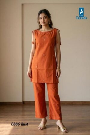 kaya 6386 dhabu cotton readymade combo co-ord Rehmat Boutique