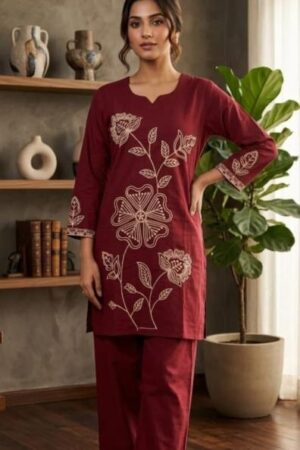 kaya 6409 dhabu cotton readymade combo co-ord set wholesaler