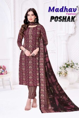 Home Rehmat Boutique Buy Ethnic Suits Online for Weddings Madhav Poshak Vol-8 series 8001-8010 Pure Cotton wholesale readymade suit Rehmat Boutique