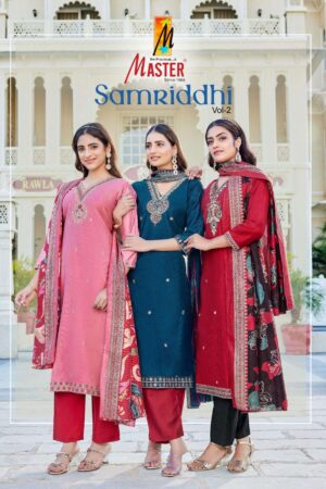 master samriddhi vol 2 series 2001-2010 ghadwal readymade suit in surat Rehmat Boutique