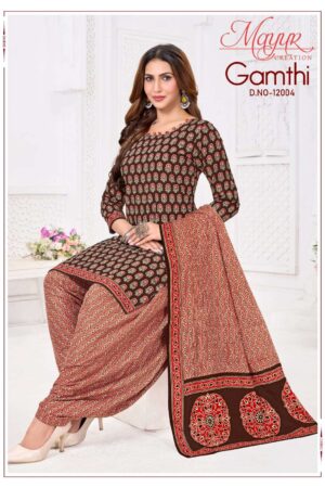 Mayur Gamthi Vol-12 series 12001-12010 Pure Cotton wholesale suit Rehmat Boutique