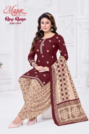 Mayur Rang Rasiya Vol-13 series 13001-13010 Heavy Cotton wholesale suit Mayur Rang Rasiya Vol-13 series 13001-13010 Heavy Cotton wholesale suit