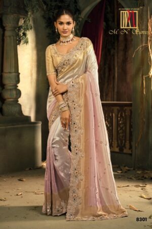 mn festival hit series 8301-8309 pure silk embroidery saree at wholesale price Rehmat Boutique