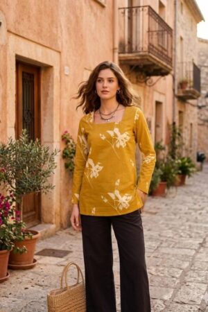 Home Rehmat Boutique Buy Ethnic Suits Online for Weddings modern cotton womens stylish readymade short kurtis Rehmat Boutique