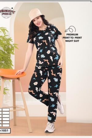 nighty for you 1051 hosiery readymade amazing night suit nighty for you 1051 hosiery readymade amazing night suit