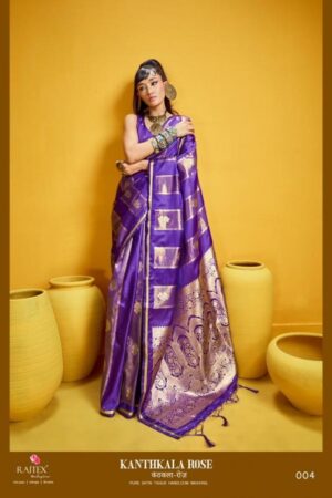rajtex kanthkala rose series 001-006 satin handloom weaving saree rajtex kanthkala rose series 001-006 satin handloom weaving saree