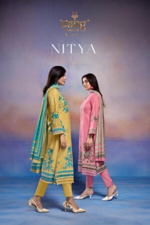 rang nitya series 1001-1005 cotton cambric digital print wholesale suit in surat Rehmat Boutique