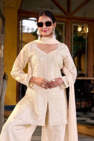 ruhani 1002 Pure viscose Heavy Embroidery With Beads Work wholesale readymade suit Rehmat Boutique