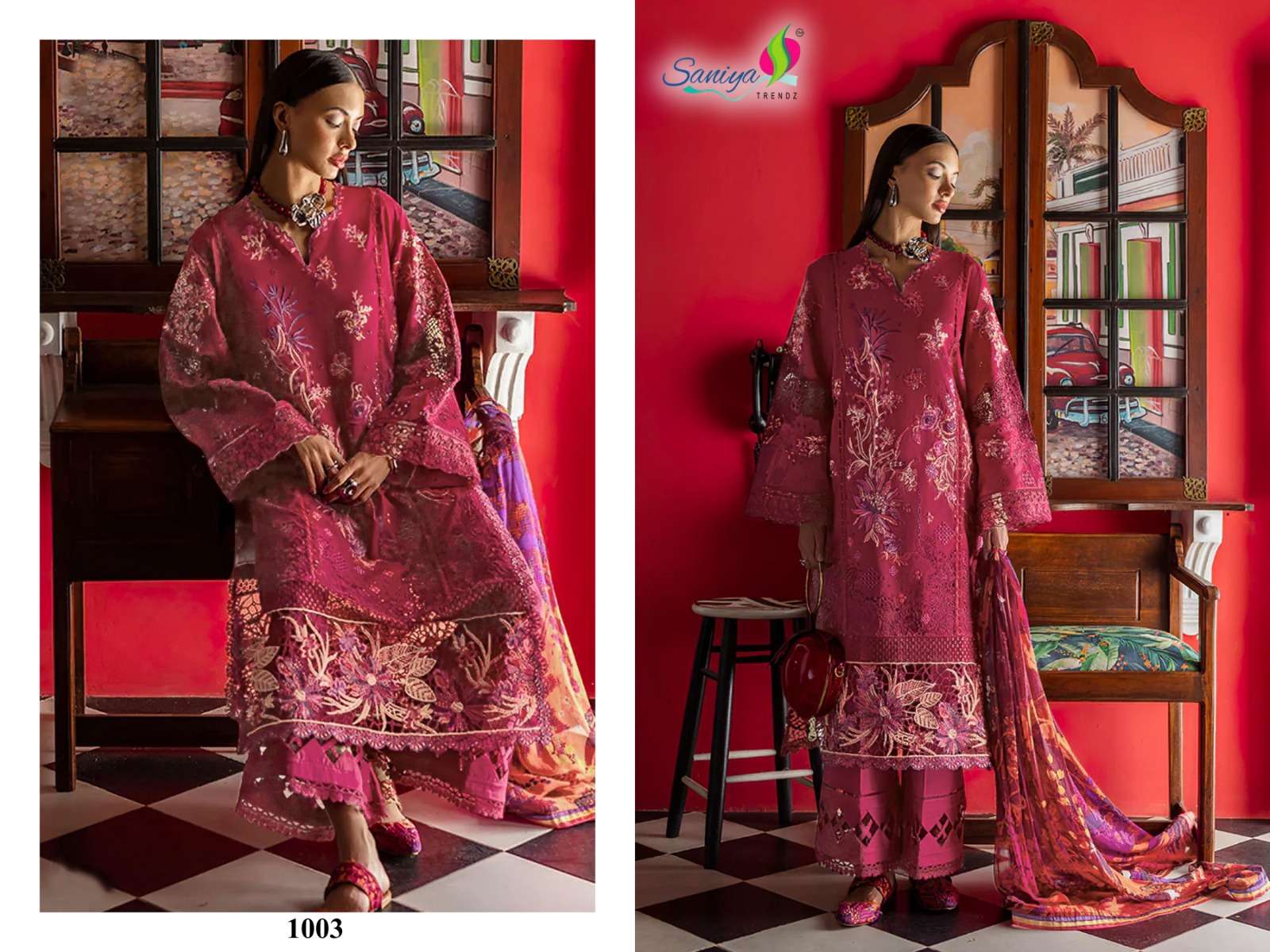 saniya trendz esmel luxury lawn vol 1 cotton wholesale suit Rehmat Boutique saniya trendz esmel luxury lawn vol 1 cotton wholesale suit saniya trendz esmel luxury lawn vol 1 cotton wholesale suit Rehmat Boutique