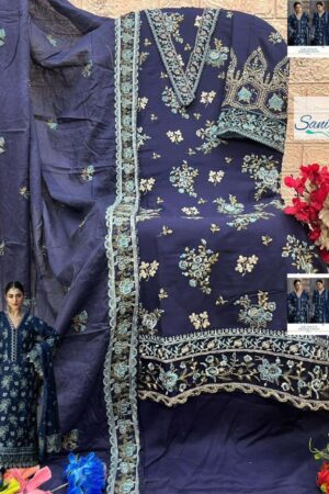 Home Rehmat Boutique Buy Ethnic Suits Online for Weddings SANIYA TRENDZ KAHF PREMIUM VOL-1 COTTON wholesale suit Rehmat Boutique