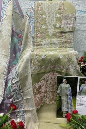 saniya trendz ombre nx vol 29 series 29001-29004 cotton pakistani unstitch suit Rehmat Boutique