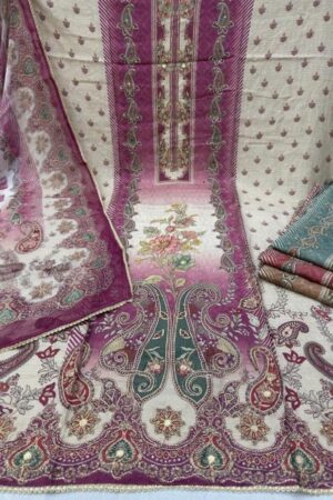 shraddha new design viscose muslin shimmer pakistani dress materials shraddha new design viscose muslin shimmer pakistani dress materials